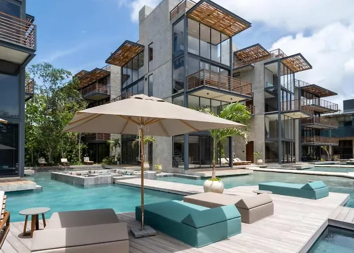Ideal Location With Cenote Pools Gym Restaurant