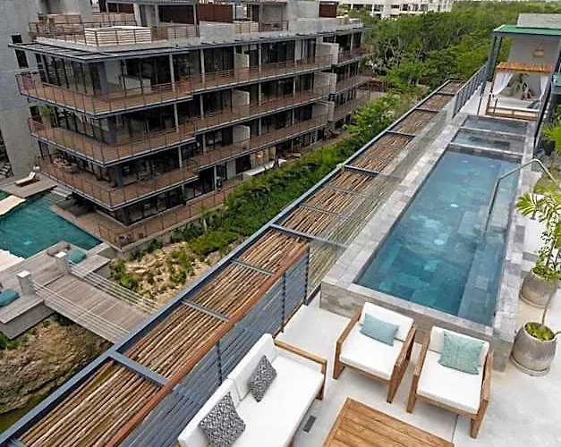Ideal Location With Cenote Pools Gym Restaurant Tulum